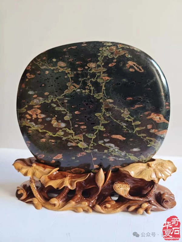 精品荷花石有多美:直击心灵深处的生命绽放,画家看了也啧啧称奇