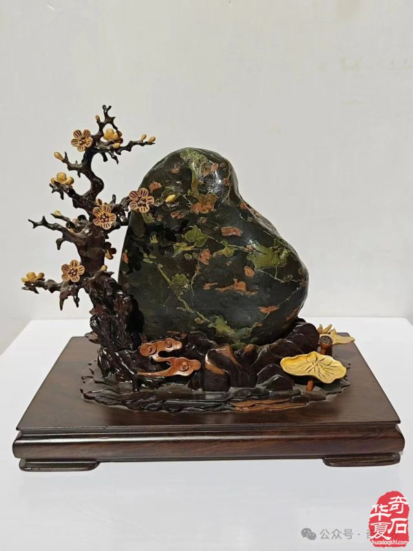 精品荷花石有多美:直击心灵深处的生命绽放,画家看了也啧啧称奇