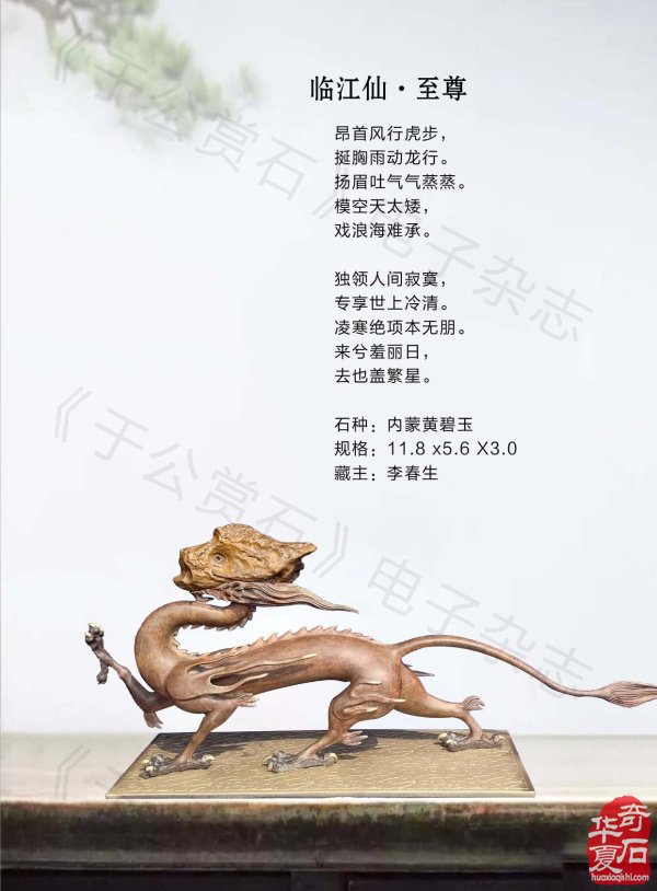 新的一期《于公赏石》杂志上线啦