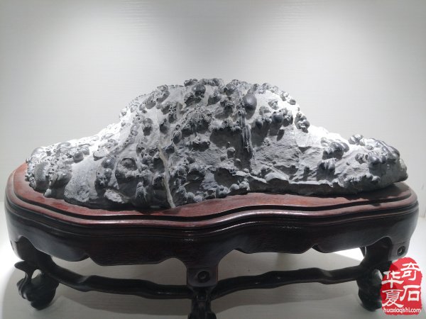 参加淮南石博会顺访王吉清石馆