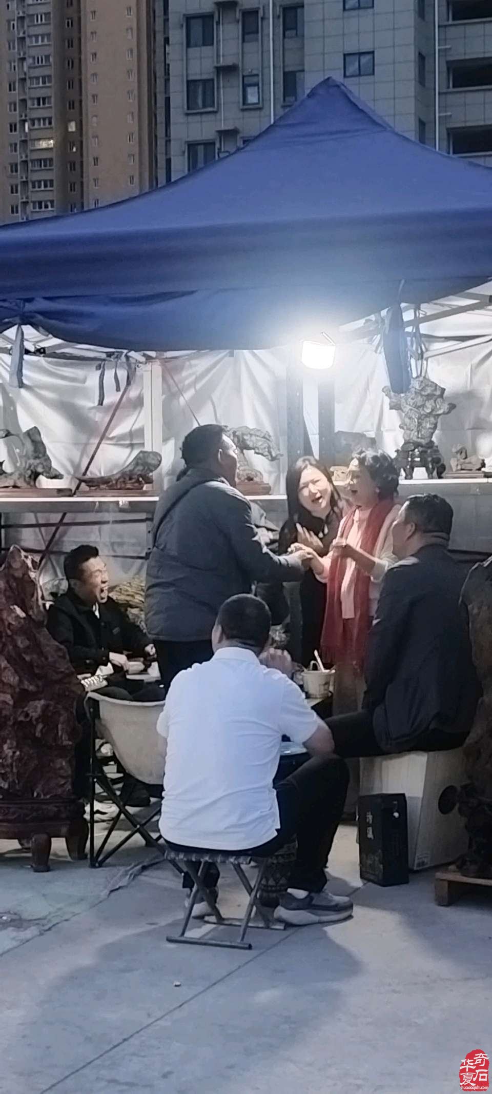 赶展石商的苦乐年华 图