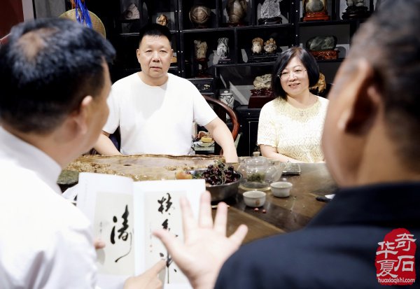 洛阳赏石文化活动万里行走进潼关