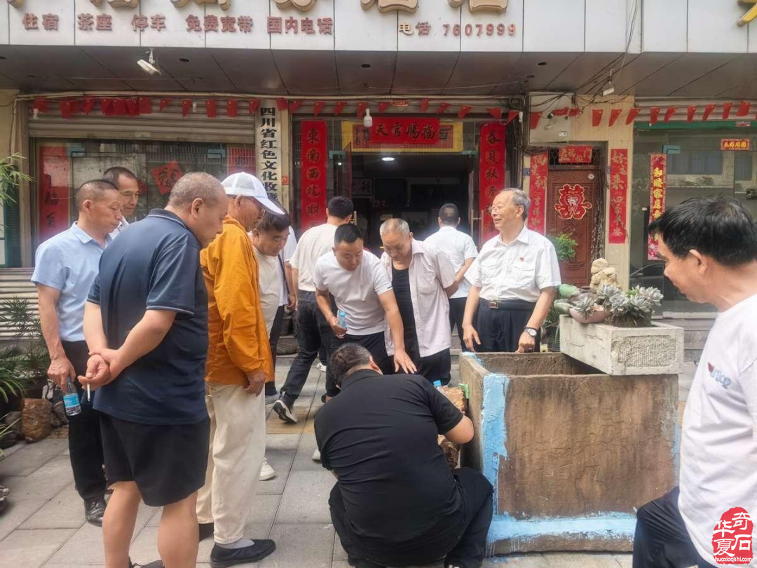 广元市观赏石协会开展活动庆祝中国共产党成立105周年