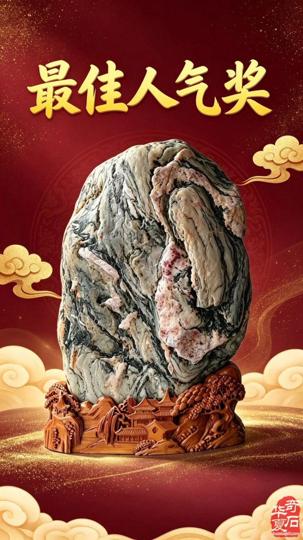 奇石线上“选美”大赛结果重磅揭晓