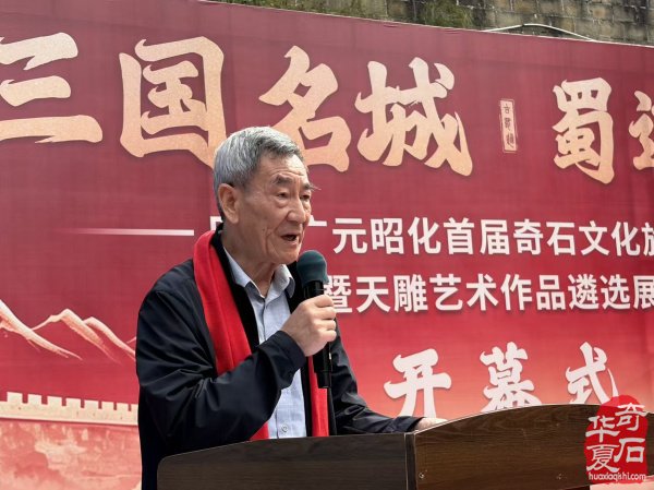 广元昭化首届奇石文化旅游周暨天雕艺术作品遴选展隆重开幕