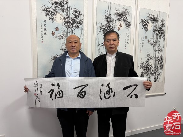 外地赏石名家到访洛阳奇石馆 共探南北赏石文化交融
