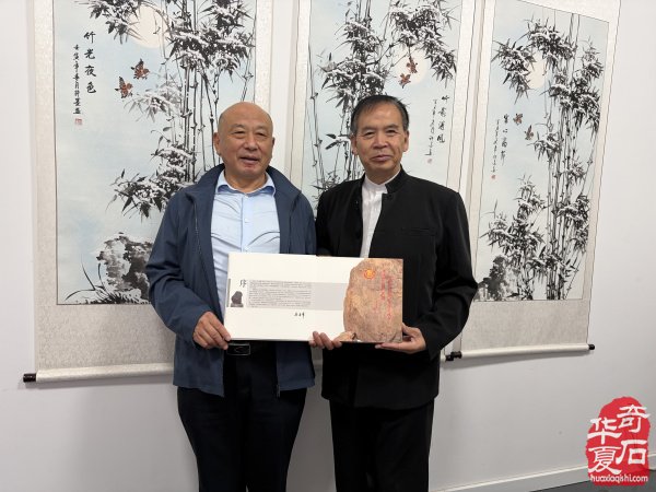 外地赏石名家到访洛阳奇石馆 共探南北赏石文化交融