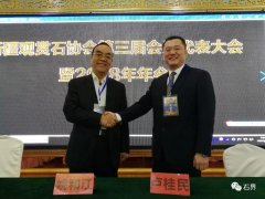 热烈祝贺卢桂民当选新疆观赏石协会新一届会长