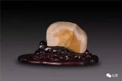 美石秀秀|哈密泥石《北极熊》赏析 图