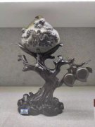 观象博物馆灵璧石精品展隆重开幕 