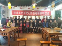 平顶山女子观赏石协会年会胜利召开