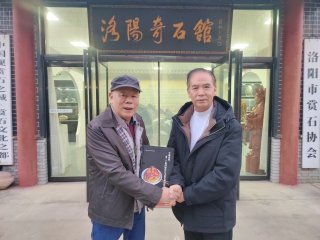 桂洛赏石情谊浓 交流互鉴促发展 —— 柳州石都功勋人物到访洛阳开展石文化交流活动