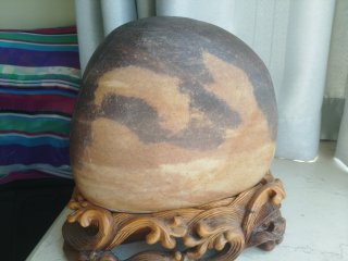 鲤跃龙门奇石赏析