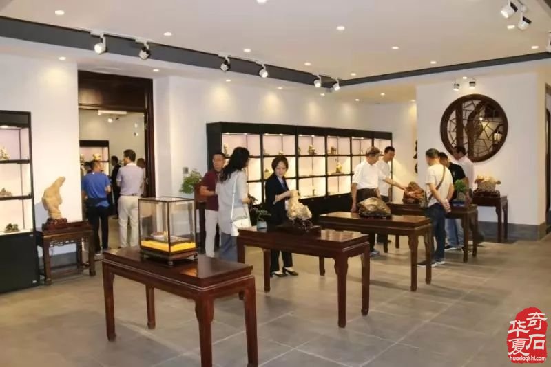 2019第八届中国淮南观赏石博览会在凤台亿联广场隆重开幕
