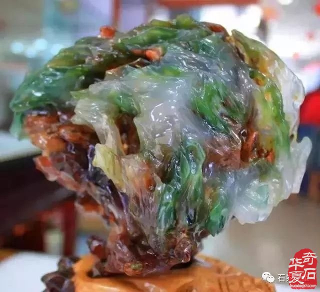 世界上最美木头变成石头后的样子！