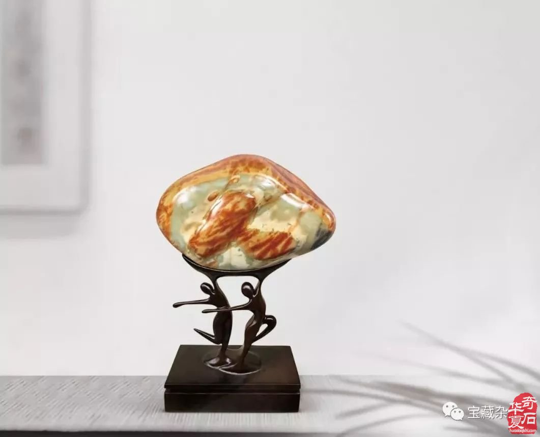 文字石有笔墨之味 点线之韵 抽象之美 