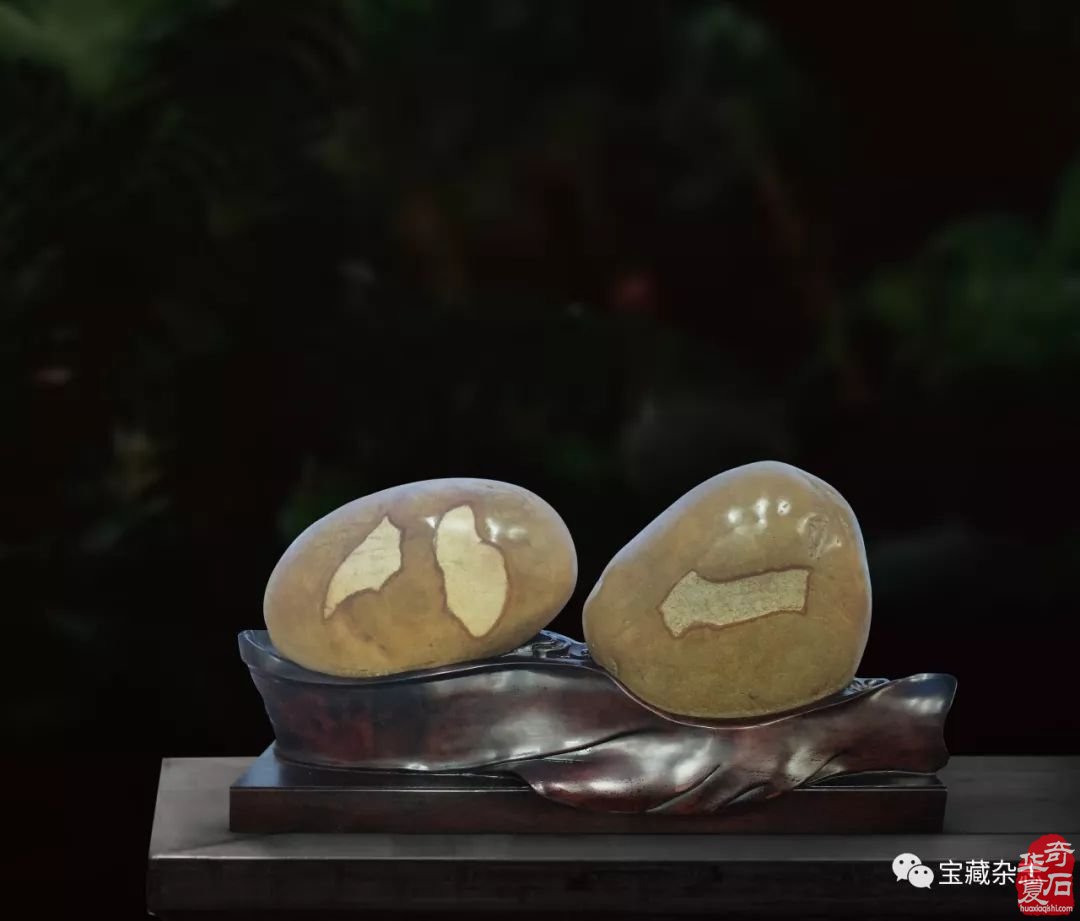 文字石有笔墨之味 点线之韵 抽象之美 