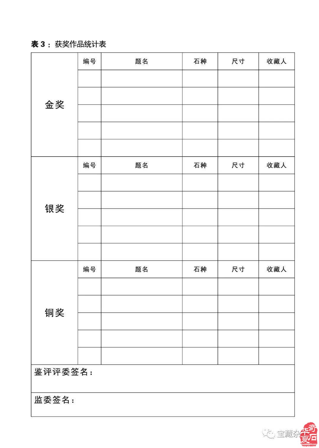 石展赏石作品评奖办法之创新（图）