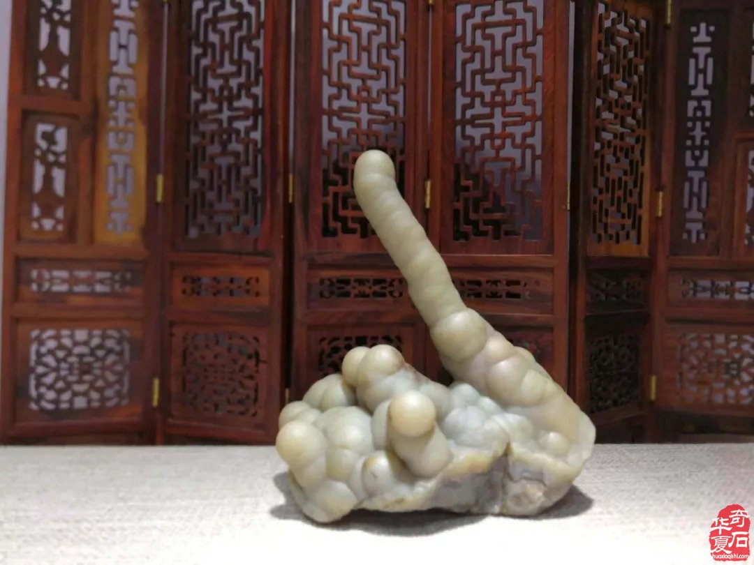 没想到你是这样爱石的人